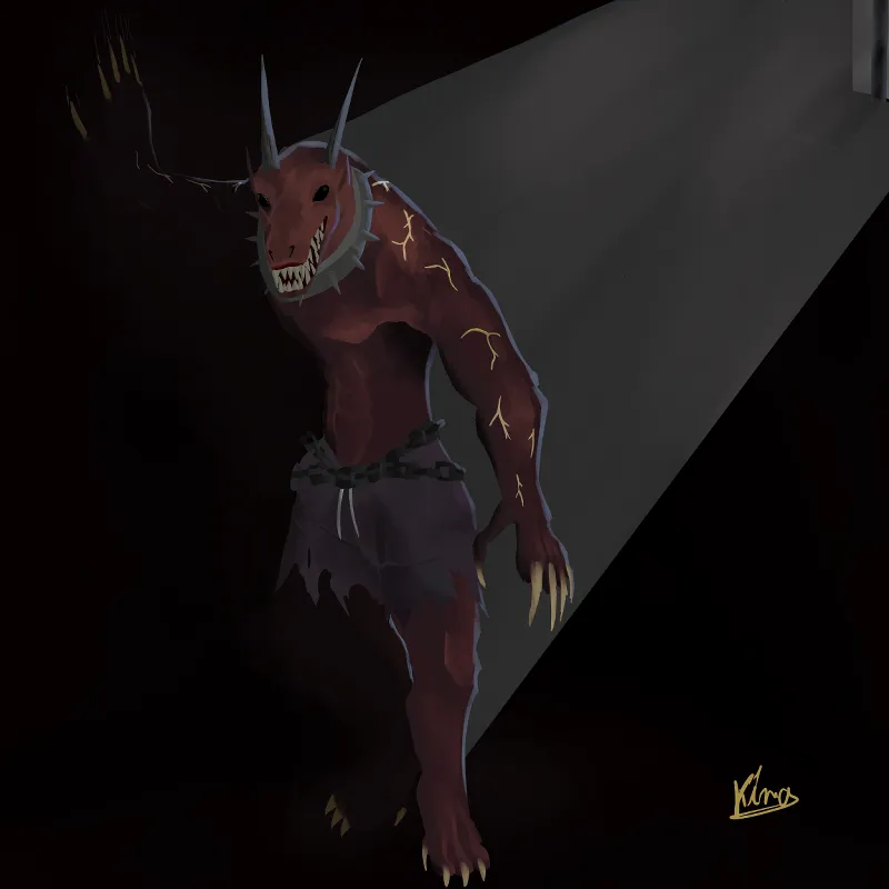 Fanart, full rendered full body artwork by Kimabruti